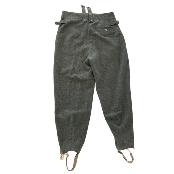 WWII German M43 Field Wool Trousers Pants Men’s 34” Waist WW2 - Picture 2 of 13